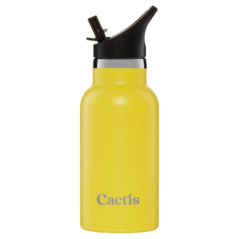 Cactis Kids Bottle - Yellow