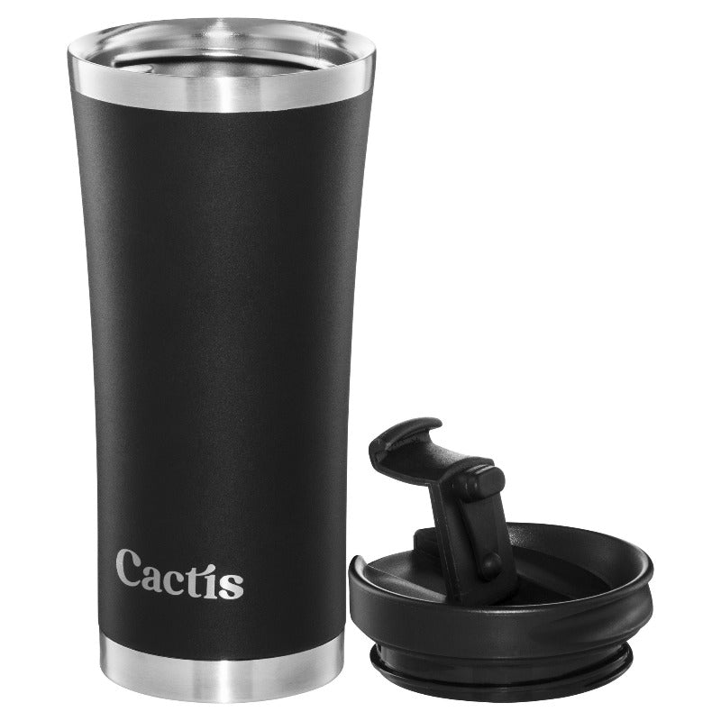 Cactis Coffee Cup - Black